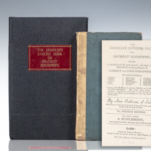 The Complete English Cook; or, Prudent Housewife: Being a Collection of the Most General, Yet Least Expensive Receipts in Every Branch of Cookery and Good Housewifery.