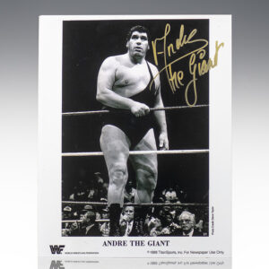 André the Giant Signed Photograph.