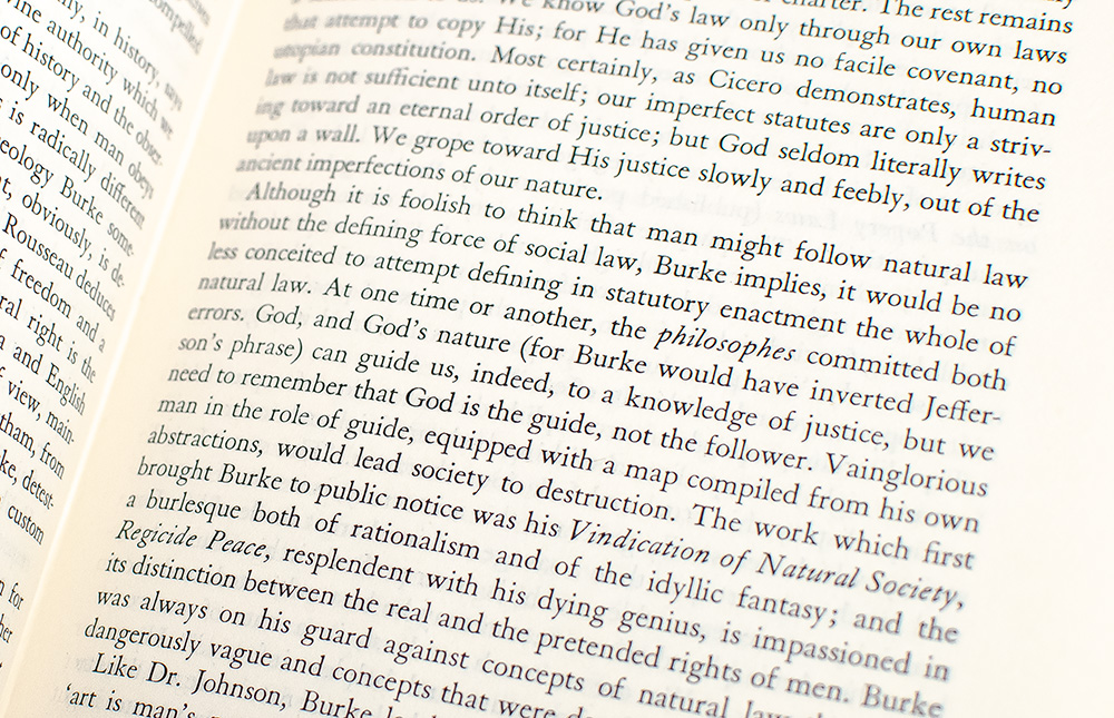 The Conservative Mind: From Burke to Eliot.