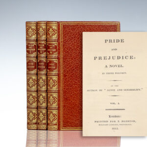 Pride and Prejudice: A Novel. In Three Volumes by the Author of “Sense and Sensibility.”