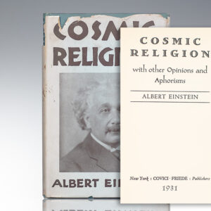 Cosmic Religion: with other Opinions and Aphorisms.