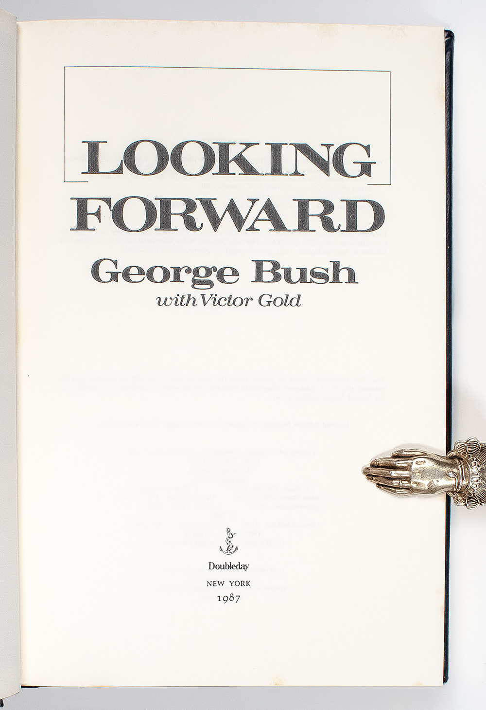 Looking Forward: An Autobiography.