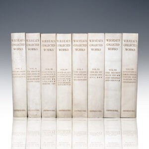 The Collected Works in Verse and Prose of William Butler Yeats.