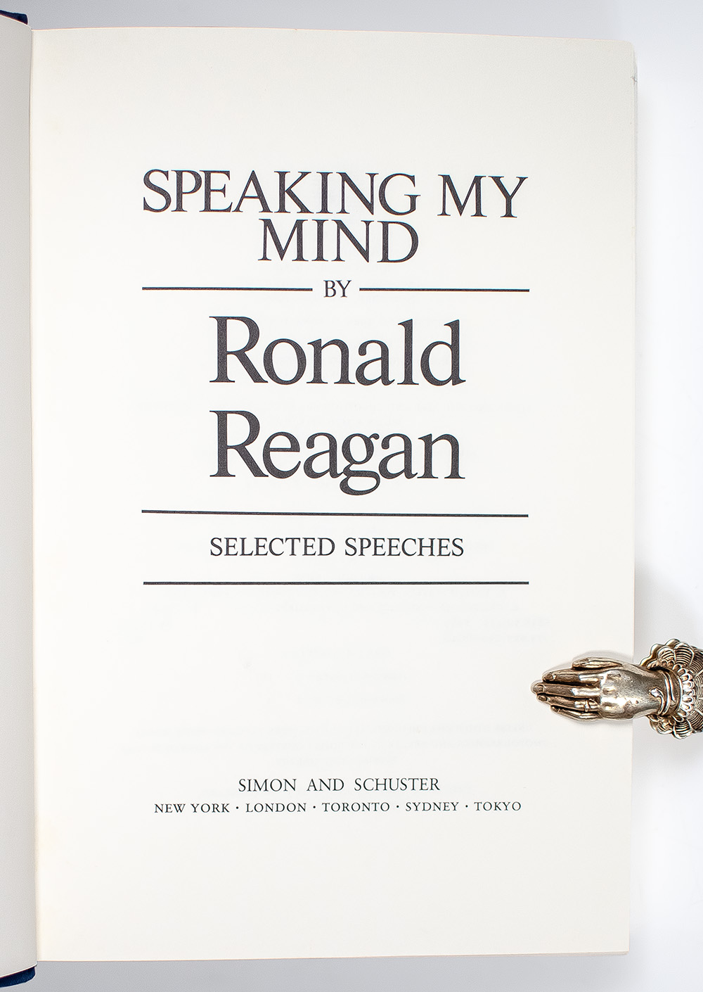 Speaking My Mind.
