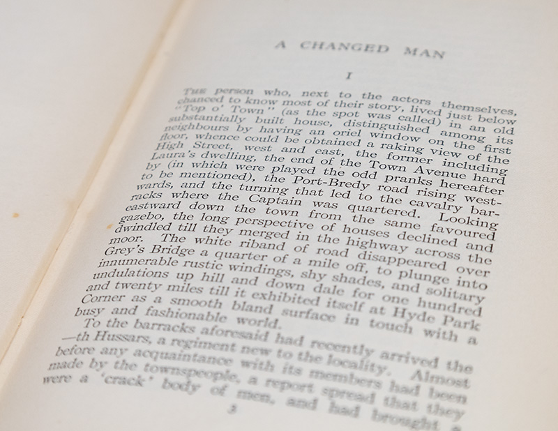 A Changed Man: The Waiting Supper and Other Tales Concluding with the Romantic Adventures of a Milkmaid.
