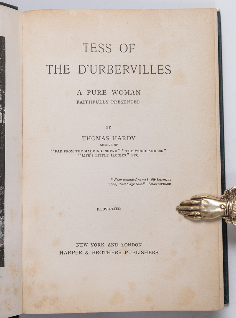 Tess of the d’Urbervilles.