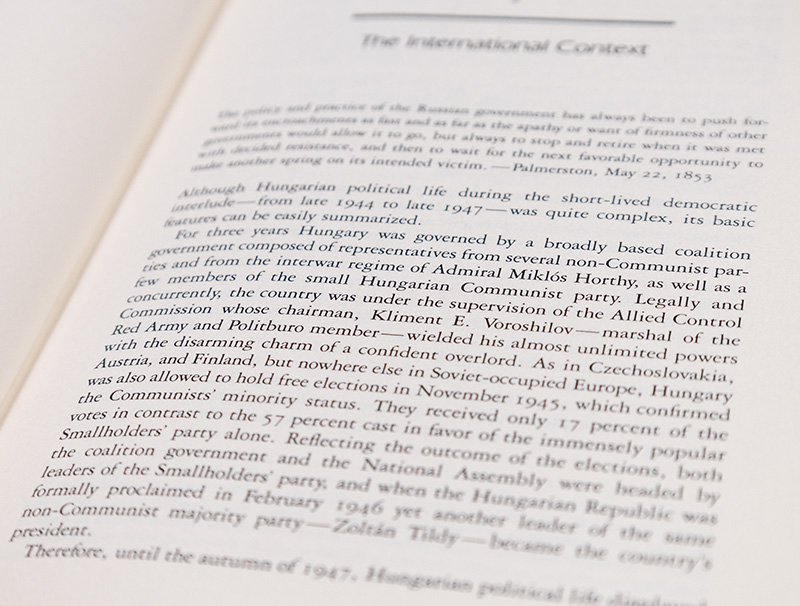 Hungary And The Soviet Bloc.