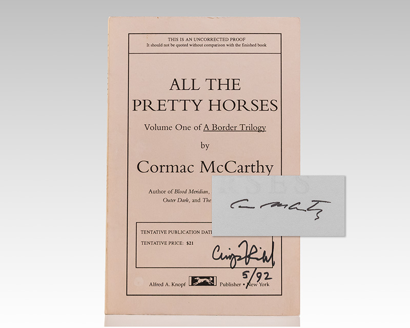 All the Pretty Horses.