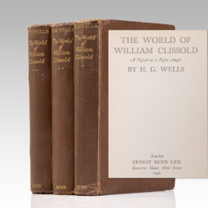 The World of William Clissold: A Novel at a New Angle.