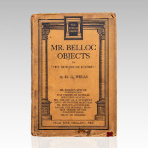 Mr. Belloc Objects to "The Outline of History".