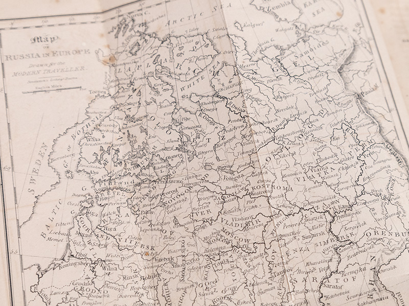 The Modern Traveller. A Popular Description, Geographical, Historical and Topographical, of the Various Countries of the Globe: Volume VII Mexico and Guatimala. Volume X Russia.