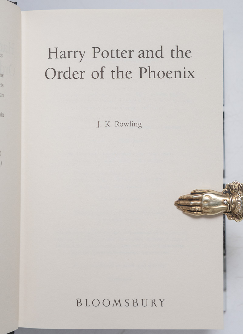 Harry Potter and the Order of the Phoenix.