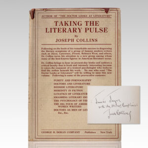Taking the Literary Pulse: Psychological Studies of Life and Letters.