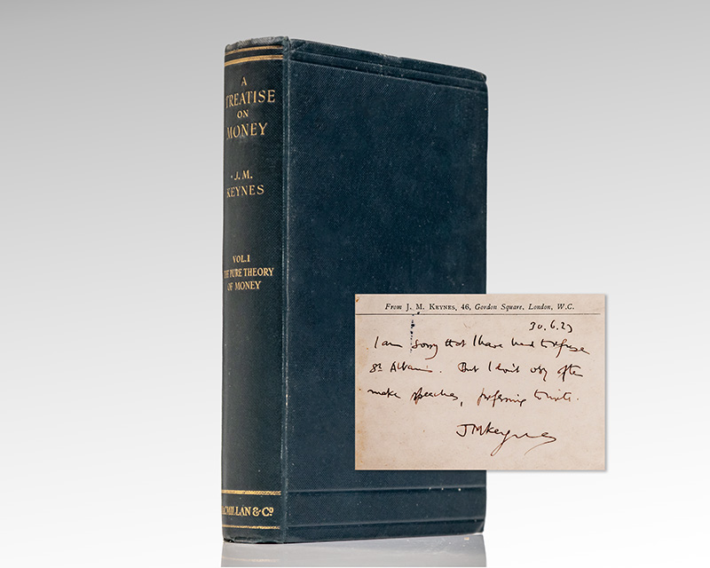 A Treatise On Money. Volume I: The Pure Theory of Money.