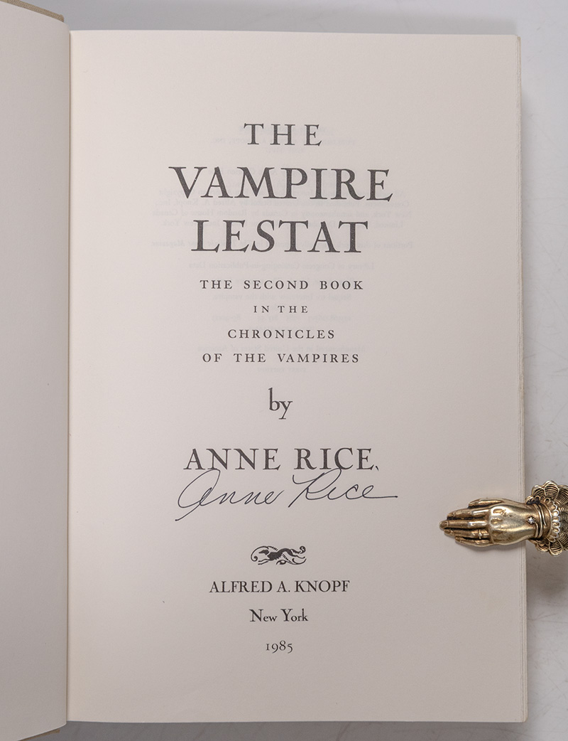 The Vampire Lestat.