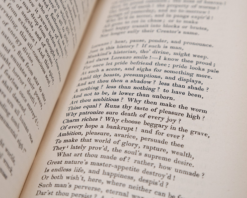 The British Poets: Edward Young.
