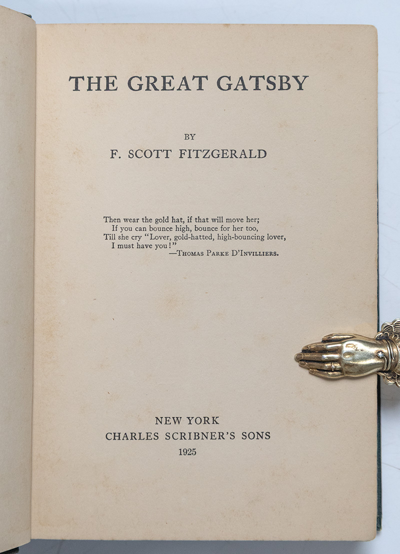 The Great Gatsby.