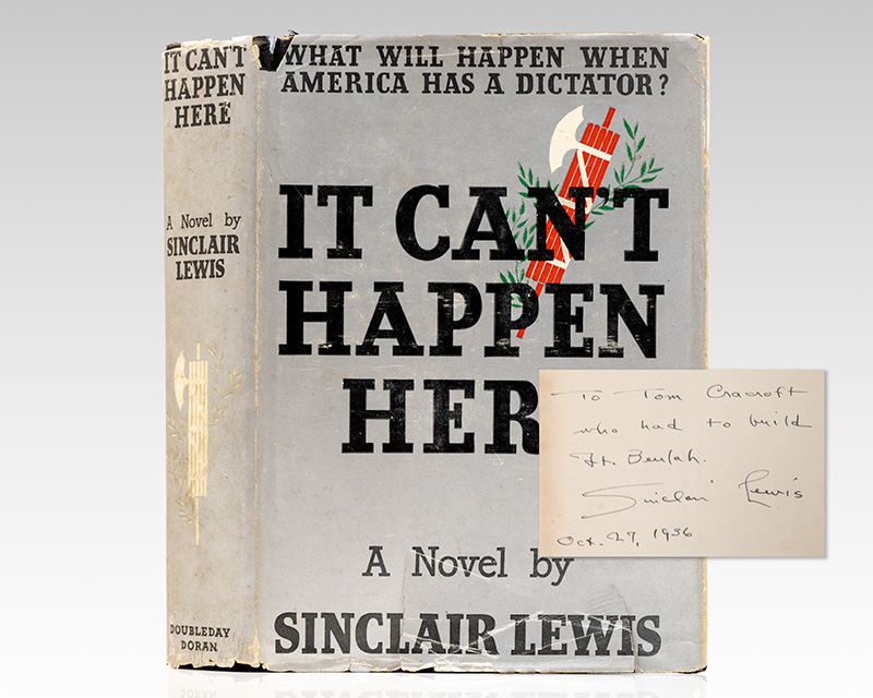 It Can’t Happen Here.