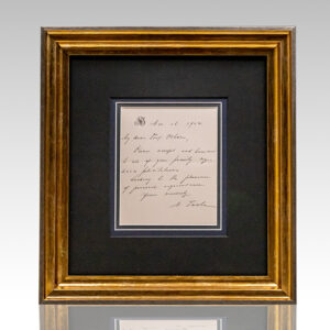 Nikola Tesla Autograph Letter Signed.