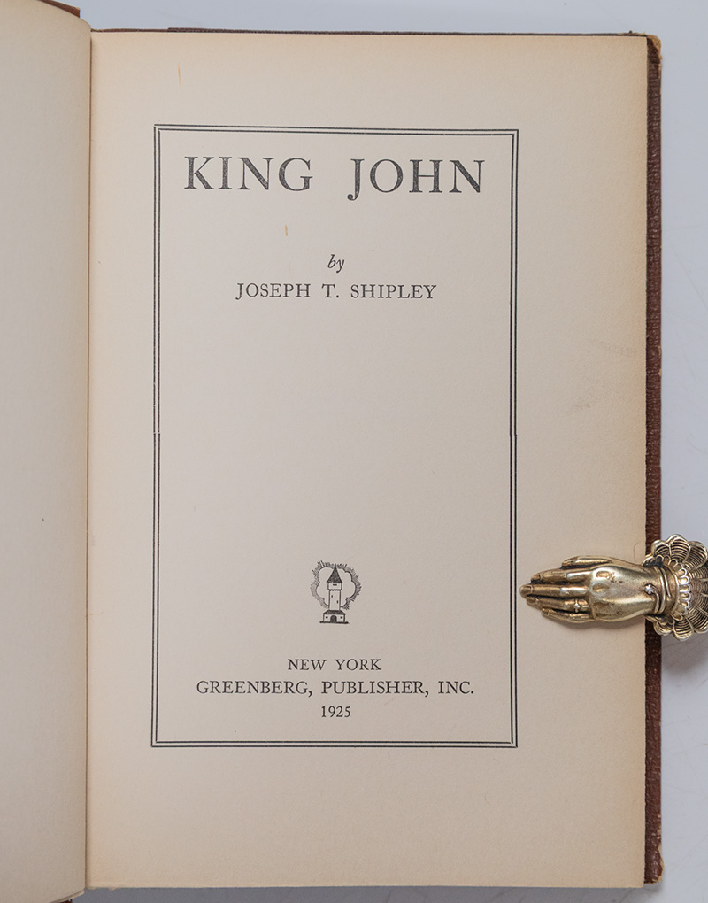 King John.