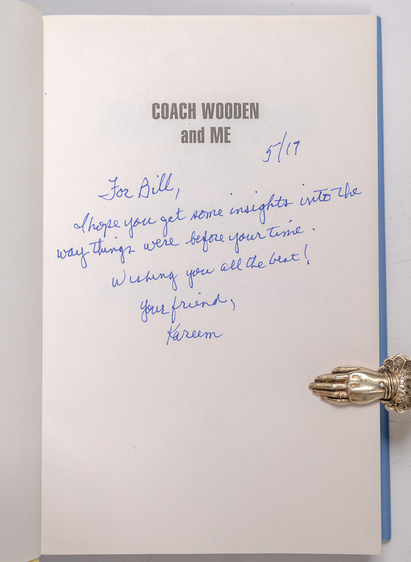 Coach Wooden and Me: Our 50-Year Friendship On and Off the Court.