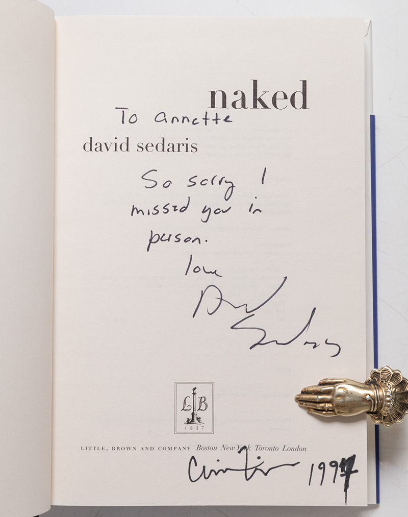 Naked.