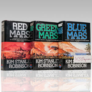 Mars Trilogy: Red Mars, Green Mars, and Blue Mars.