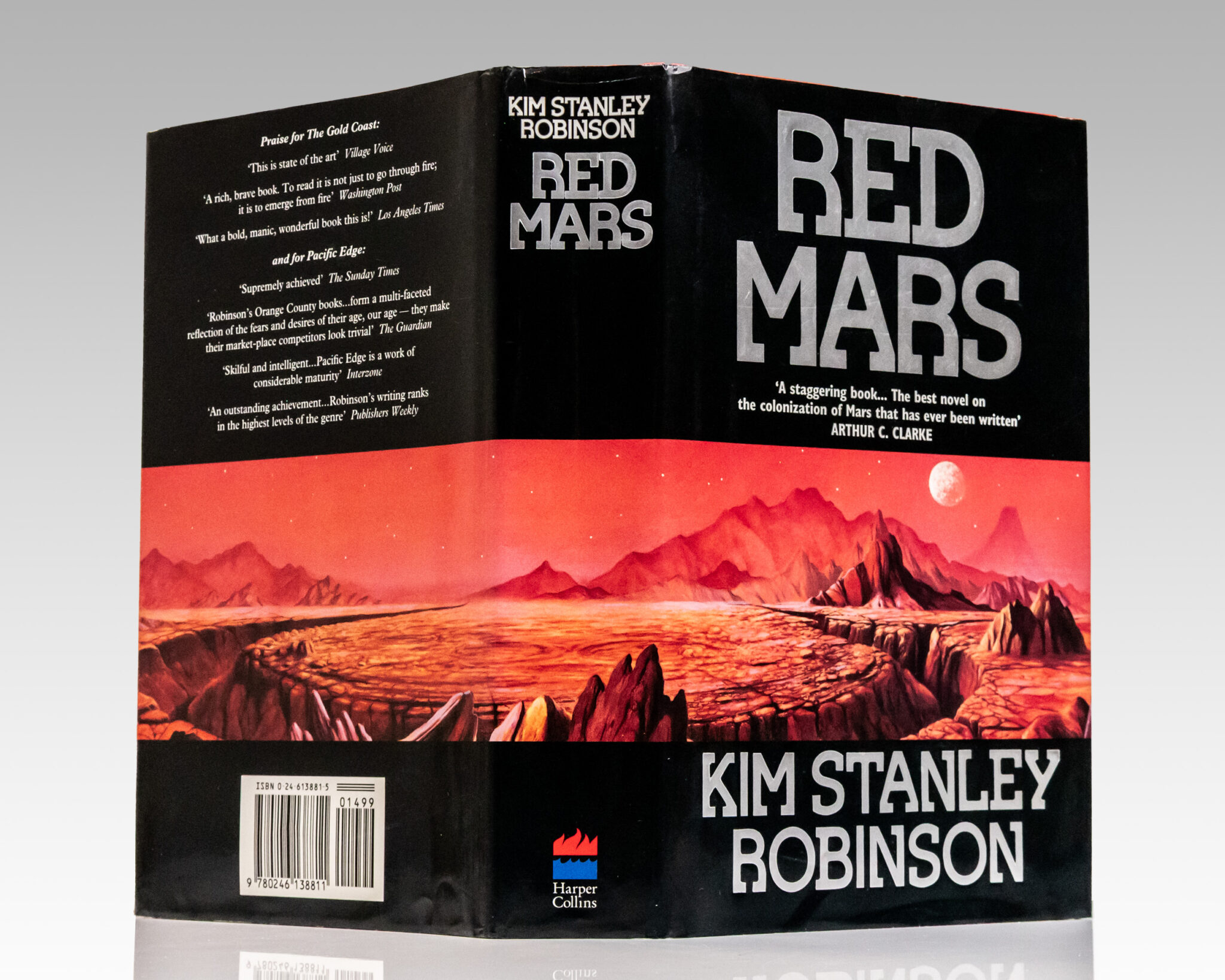 Mars Trilogy: Red Mars, Green Mars, and Blue Mars.