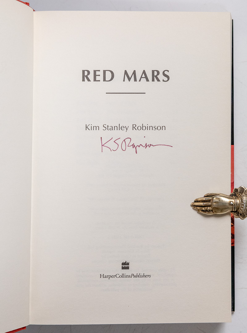 Mars Trilogy: Red Mars, Green Mars, and Blue Mars.