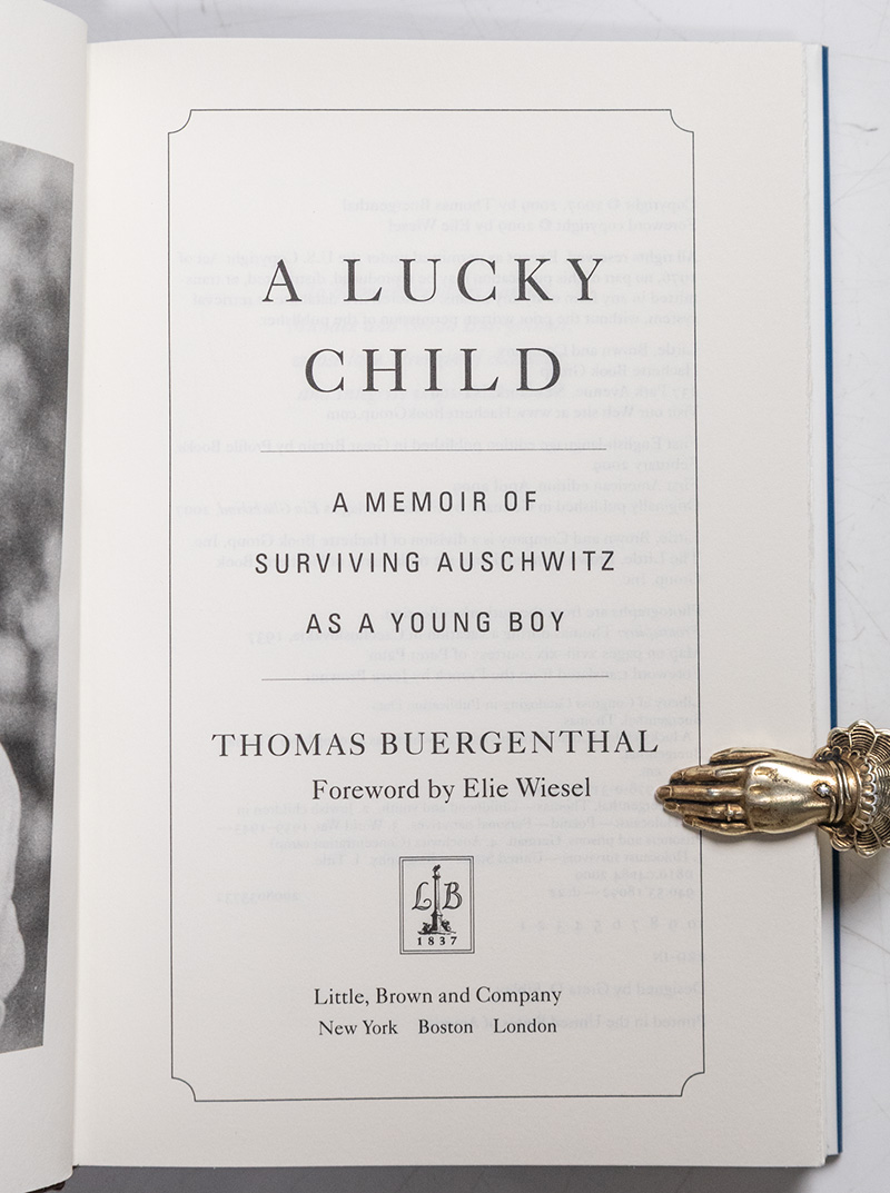 A Lucky Child: A Memoir of Surviving Auschwitz as a Young Boy.