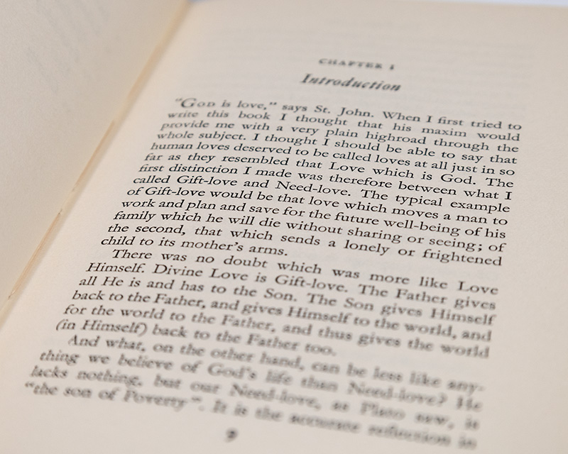 The Four Loves.