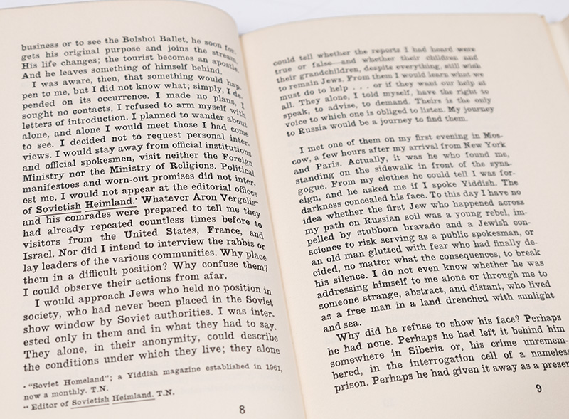 The Jews of Silence: A Personal Report on Soviet Jewry.