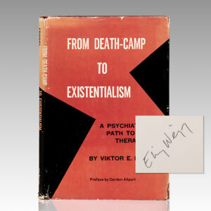 From Death-Camp To Existentialism [Man's Search For Meaning].