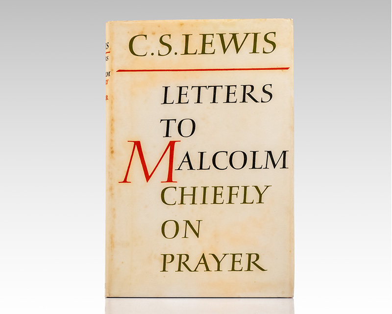 Letters to Malcolm: Chiefly on Prayer.