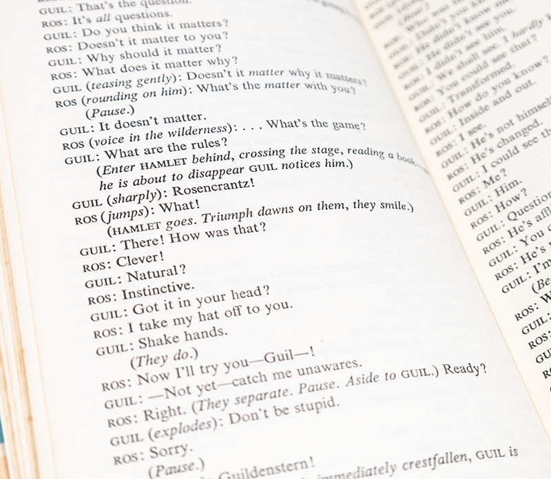 Rosencrantz & Guildenstern Are Dead.