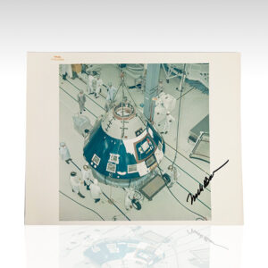 Frank Borman Signed Apollo 8 Command Module Photograph.