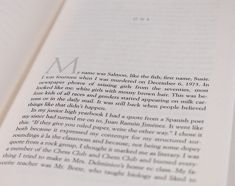 The Lovely Bones.