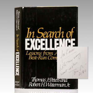 In Search of Excellence: Lessons from America's Best-Run Companies.