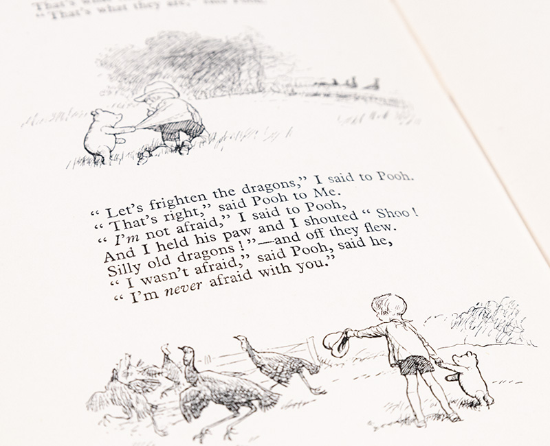 The Four Pooh Books: When We Were Very Young; Winnie-The-Pooh; Now We Are Six; The House At Pooh Corner.