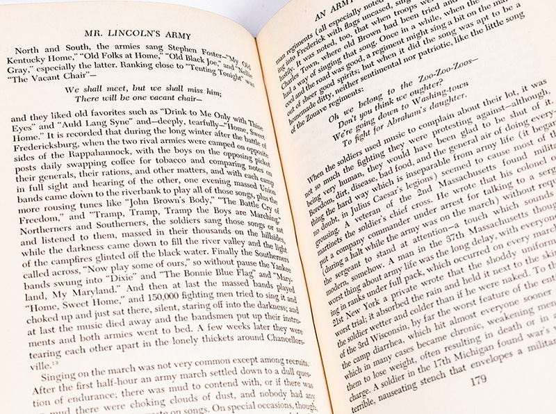 Mr. Lincoln's Army; Glory Road; A Stillness At Appomattox.