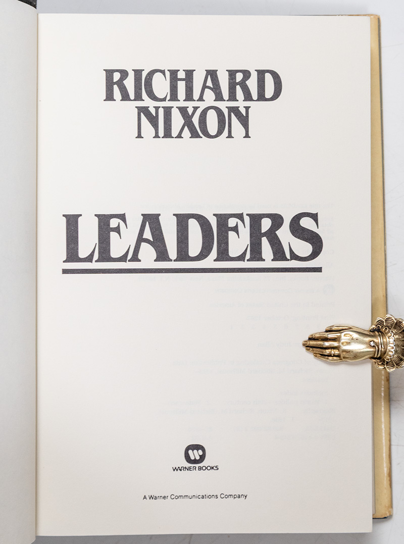 Leaders: Profiles and Reminisces of Men Who Have Shaped the Modern World.