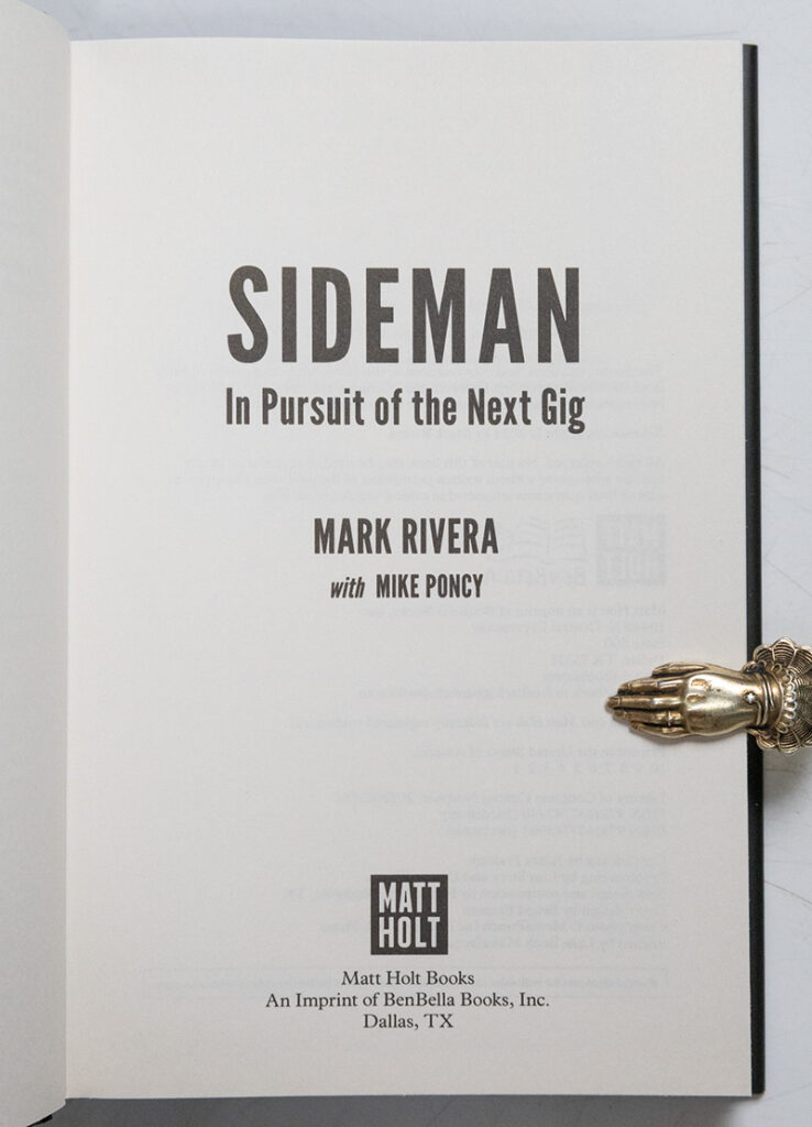 Sideman: In Pursuit of the Next Gig.