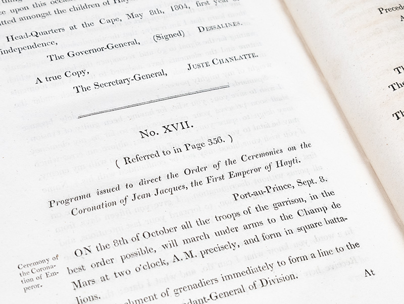 An Historical Account of the Black Empire of Hayti: Comprehending a View of The Principal Transactions in the Revolution of Saint Domingo; With Its Antient and Modern State.