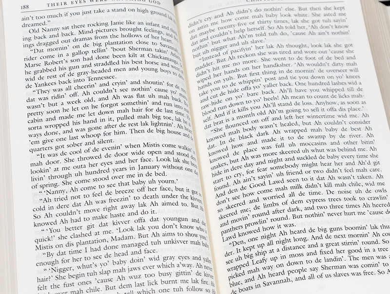 Novels and Stories: Jonah's Gourd Vine, Their Eyes Were Watching God, Moses Man of the Mountain, Seraph on the Suwanee, and Selected Stories.