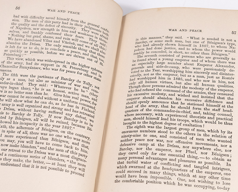 The Complete Works of Count Tolstoy.