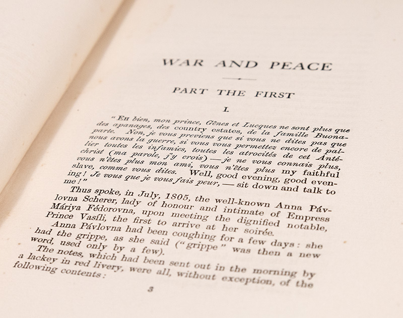 The Complete Works of Count Tolstoy.