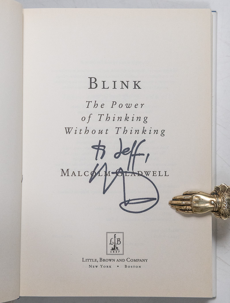 Blink: The Power of Thinking Without Thinking.