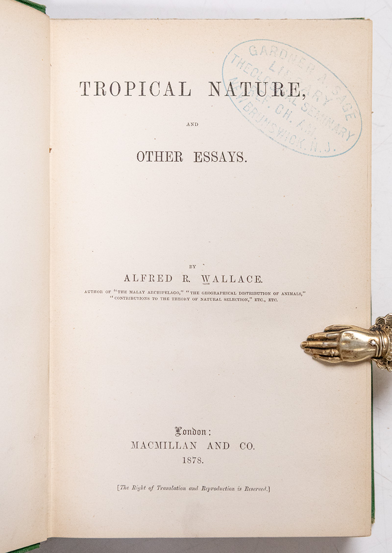Tropical Nature, and Other Essays.