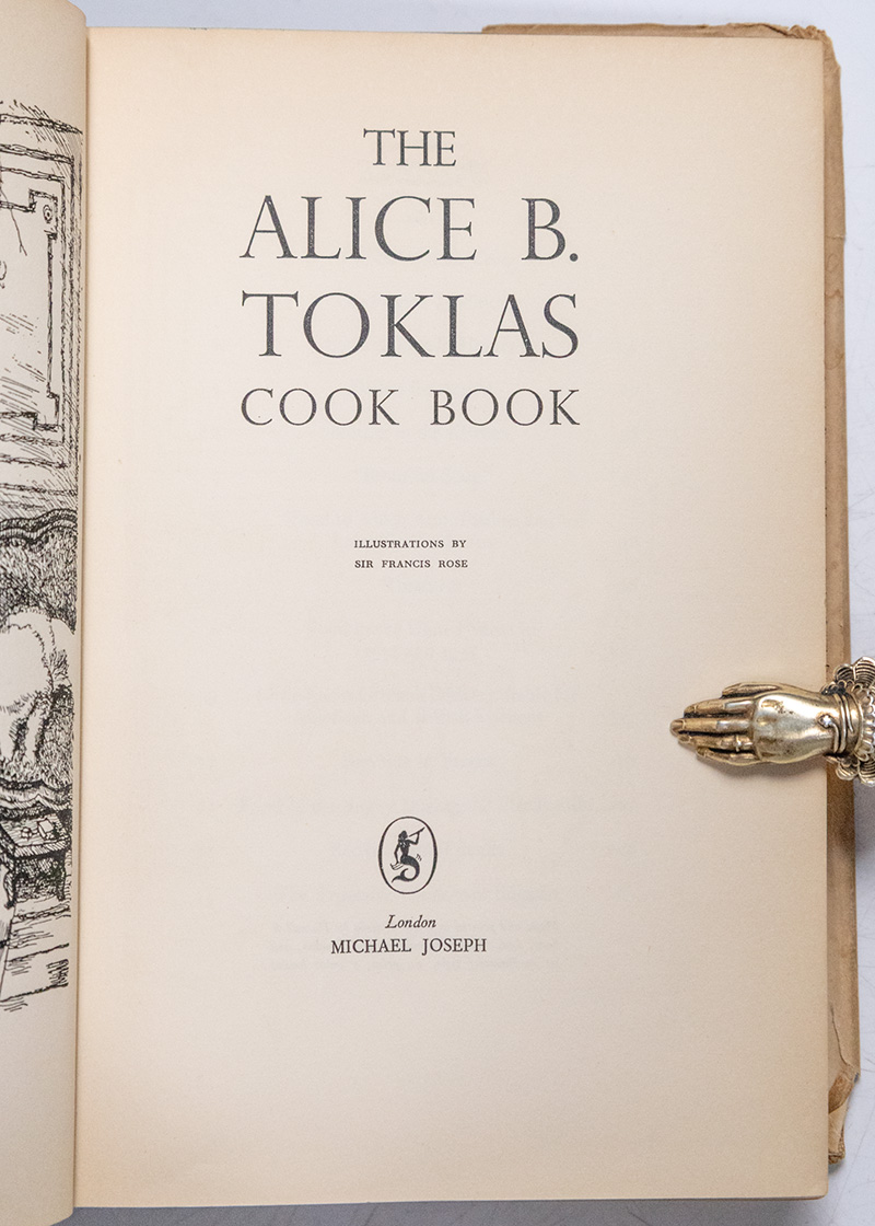 The Alice B. Toklas Cook Book.