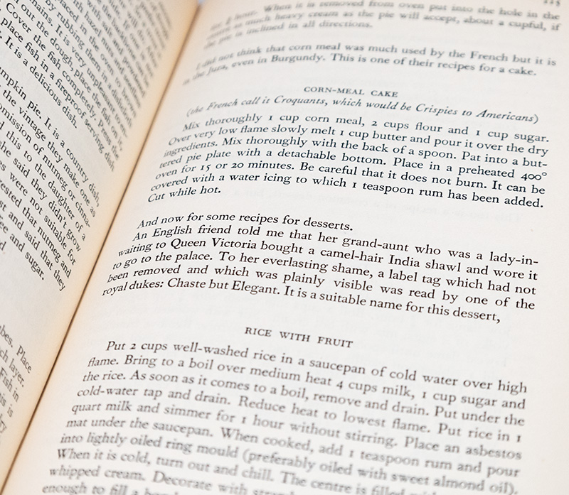 The Alice B. Toklas Cook Book.